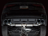 AWE 22-24 Audi 8Y S3 Touring Edition Exhaust - Chrome Silver Tips AWE Tuning Catback  AXOPROS
