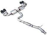 AWE 22-24 Audi 8Y S3 Touring Edition Exhaust - Diamond Black Tips AWE Tuning Catback  AXOPROS