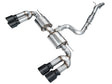 AWE 22-24 Audi 8Y S3 Touring Edition Exhaust - Diamond Black Tips AWE Tuning Catback  AXOPROS
