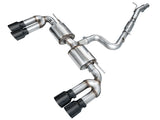 AWE 22-24 Audi 8Y S3 Touring Edition Exhaust - Diamond Black Tips AWE Tuning Catback  AXOPROS
