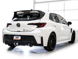 AWE 23-24 Toyota GR Corolla Track Edition Catback Exhaust - Chrome Silver Tips AWE Tuning Catback  AXOPROS