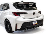 AWE 23-24 Toyota GR Corolla Track Edition Catback Exhaust - Chrome Silver Tips AWE Tuning Catback  AXOPROS