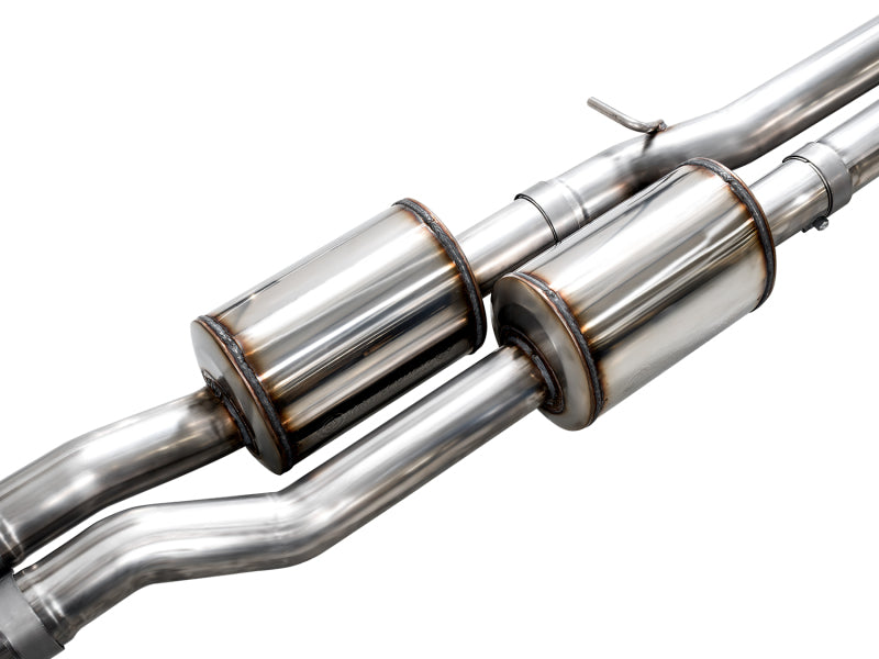 AWE 25+ RAM 1500 3.0TT 0FG Catback Touring Exhaust - Chrome Silver Tips AWE Tuning Catback  AXOPROS