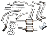 AWE 25+ RAM 1500 3.0TT 0FG Catback Touring Exhaust - Chrome Silver Tips AWE Tuning Catback  AXOPROS