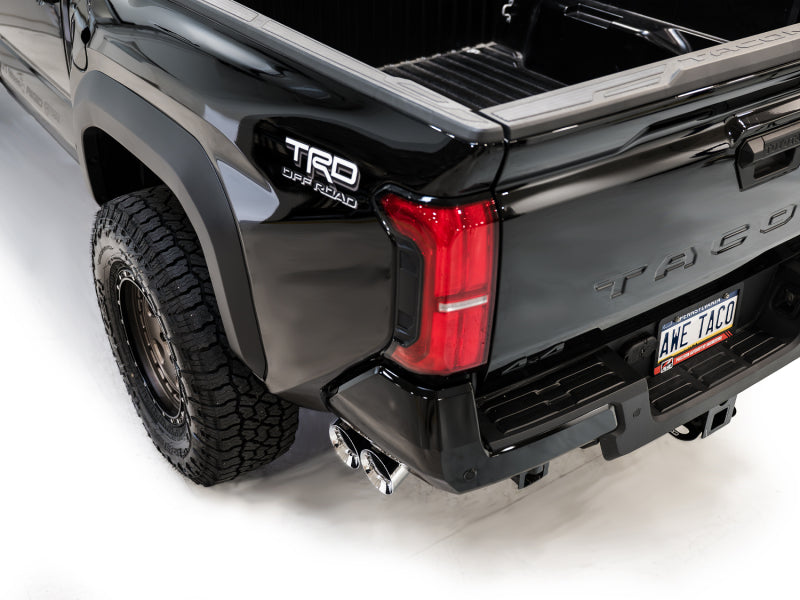 AWE Exhaust for 4th Gen Toyota Tacoma Dual Chrome Silver Tips AWE Tuning Catback  AXOPROS