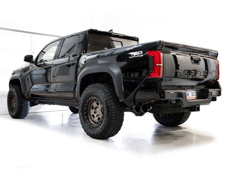 AWE Exhaust for 4th Gen Toyota Tacoma Dual Diamond Black Tips AWE Tuning Catback  AXOPROS