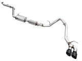 AWE Exhaust for 4th Gen Toyota Tacoma Dual Diamond Black Tips AWE Tuning Catback  AXOPROS