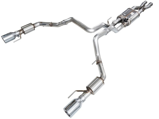 AWE Gen 3 Raptor R SwitchPath Exhaust  - Chrome Silver Tips AWE Tuning Catback  AXOPROS