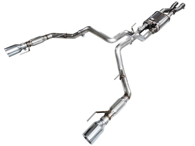 AWE Gen 3 Raptor SwitchPath Exhaust  - Chrome Silver Tips AWE Tuning Catback  AXOPROS