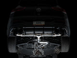 AWE MK8 Volkswagen Golf R 3in Track Edition Quad Exhaust - Diamond Black Tips AWE Tuning Catback  AXOPROS