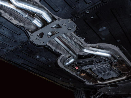 AWE Non-Resonated Performance Mid Pipe for BMW G8X M3/M4 AWE Tuning Connecting Pipes  AXOPROS