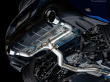 AWE Subaru BRZ/ Toyota GR86/ Toyota 86 Track Edition Cat-Back Exhaust- Chrome Silver Tips AWE Tuning Catback  AXOPROS