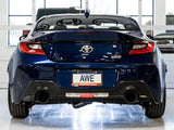 AWE Subaru BRZ / Toyota GR86 / Toyota 86 Track Edition Cat-Back Exhaust- Diamond Black Tips AWE Tuning Catback  AXOPROS