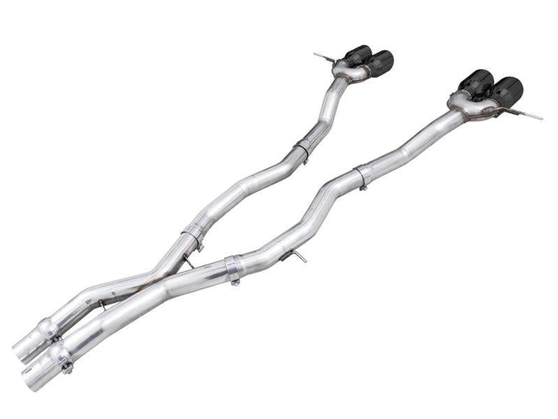 AWE Track Edition Catback Exhaust for BMW G8X M3/M4 - Diamond Black Tips AWE Tuning Catback  AXOPROS