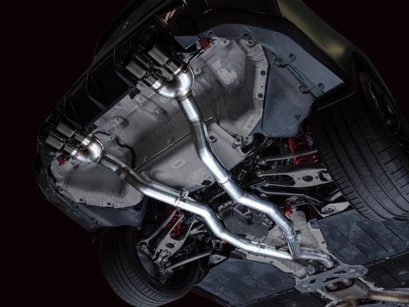 AWE Track Edition Catback Exhaust for BMW G8X M3/M4 - Diamond Black Tips AWE Tuning Catback  AXOPROS