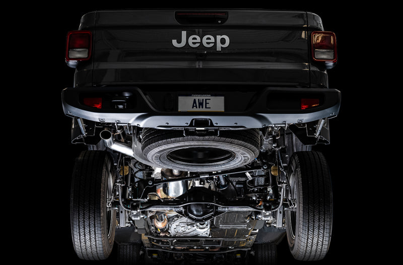 AWE Tuning 07-18 Jeep Wrangler JK/JKU 3.6L Trail Edition Cat-Back Exhaust AWE Tuning Catback  AXOPROS
