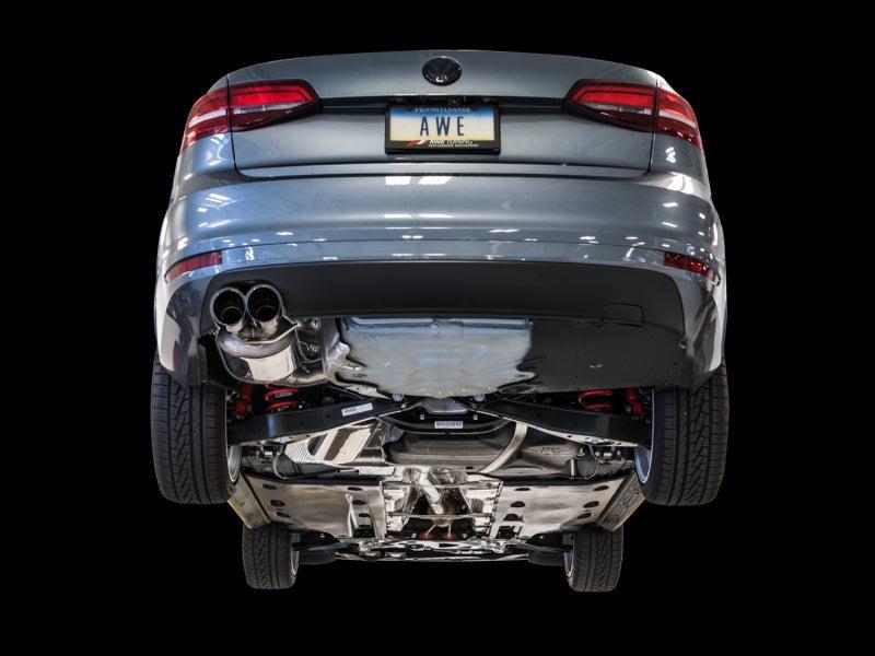AWE Tuning 09-14 Volkswagen Jetta Mk6 1.4T Touring Edition Exhaust - Chrome Silver Tips AWE Tuning Catback  AXOPROS