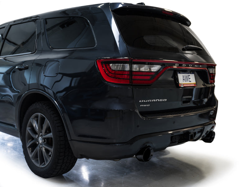 AWE Tuning 11-24 Dodge Durango 5.7L Touring Edition Exhaust w/ Diamond Black Tips AWE Tuning Catback  AXOPROS