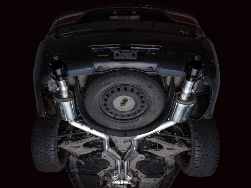 AWE Tuning 11-24 Dodge Durango 5.7L Touring Edition Exhaust w/ Diamond Black Tips AWE Tuning Catback  AXOPROS