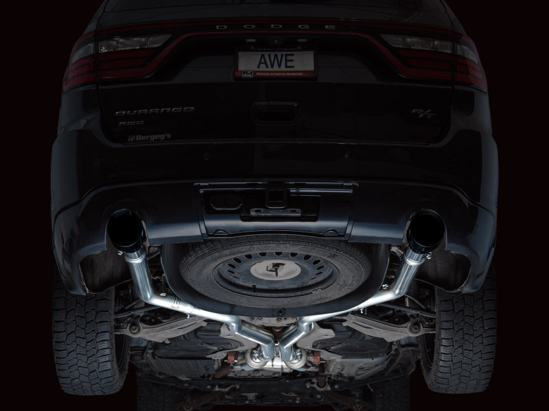 AWE Tuning 11-24 Dodge Durango 5.7L Track Edition Exhaust w/ Diamond Black Tips AWE Tuning Catback  AXOPROS