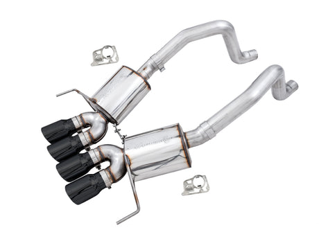 AWE Tuning 14-19 Chevy Corvette C7 Z06/ZR1 Touring Edition Axle-Back Exhaust w/Black Tips AWE Tuning Axle Back  AXOPROS