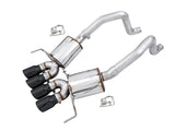 AWE Tuning 14-19 Chevy Corvette C7 Z06/ZR1 Track Edition Axle-Back Exhaust w/Black Tips AWE Tuning Axle Back  AXOPROS
