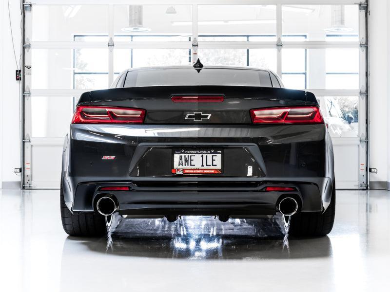AWE Tuning 16-18 Chevrolet Camaro SS Axle-back Exhaust - Touring Edition (Chrome Silver Tips) AWE Tuning Axle Back  AXOPROS