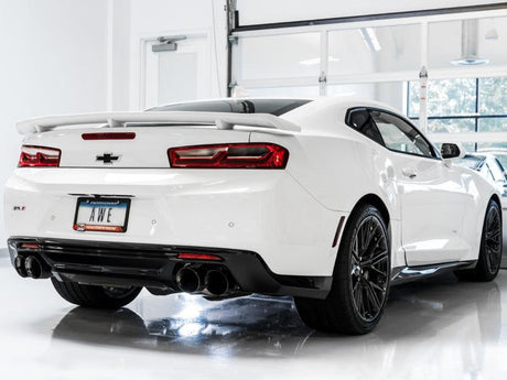 AWE Tuning 16-19 Chevrolet Camaro SS Axle-back Exhaust - Touring Edition (Quad Diamond Black Tips) AWE Tuning Axle Back  AXOPROS