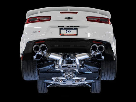 AWE Tuning 16-19 Chevy Camaro SS Res Cat-Back Exhaust -Touring Edition (Quad Chrome Silver Tips) AWE Tuning Catback  AXOPROS