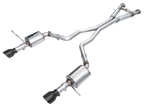 AWE Tuning 18-23 Dodge Durango SRT & Hellcat Touring Edition Exhaust - Diamond Black Tips AWE Tuning Catback  AXOPROS