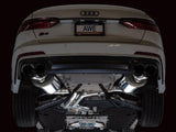 AWE Tuning 19-23 Audi C8 S6/S7 2.9T V6 AWD Touring Edition Exhaust - Diamond Black Tips AWE Tuning Catback  AXOPROS