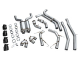 AWE Tuning 19-23 Audi C8 S6/S7 2.9T V6 AWD Track Edition Exhaust - Diamond Black Tips AWE Tuning Catback  AXOPROS