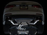 AWE Tuning 19-23 Audi C8 S6/S7 2.9T V6 AWD Track Edition Exhaust - Diamond Black Tips AWE Tuning Catback  AXOPROS