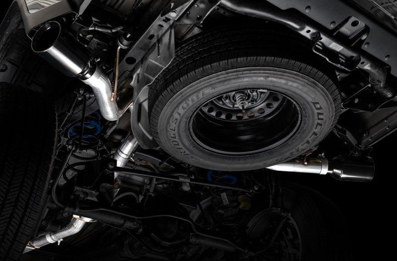 AWE Tuning 20-21 Jeep Gladiator JT 3.6L Tread Edition Cat-Back Dual Exhaust - Diamond Black Tip AWE Tuning Catback  AXOPROS