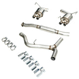 AWE Tuning 2015+ Subaru WRX VA Sedan Touring Edition Exhaust - Chrome Silver Tips (102mm) AWE Tuning Catback  AXOPROS