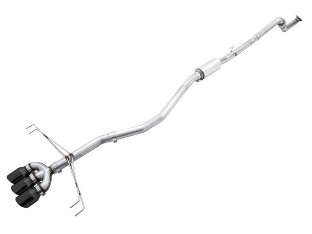 AWE Tuning 2017+ Honda Civic Type R Track Edition Exhaust w/Front Pipe & Triple Diamond Black Tips AWE Tuning Catback  AXOPROS