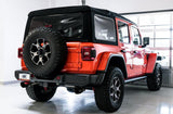 AWE Tuning 2018+ Jeep Wrangler JL/JLU Tread Edition Axle-Back Dual Exhaust - Diamond Black Tips AWE Tuning Catback  AXOPROS