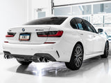 AWE Tuning 2019+ BMW M340i (G20) Non-Resonated Touring Edition Exhaust - Quad Chrome Silver Tips AWE Tuning Catback  AXOPROS