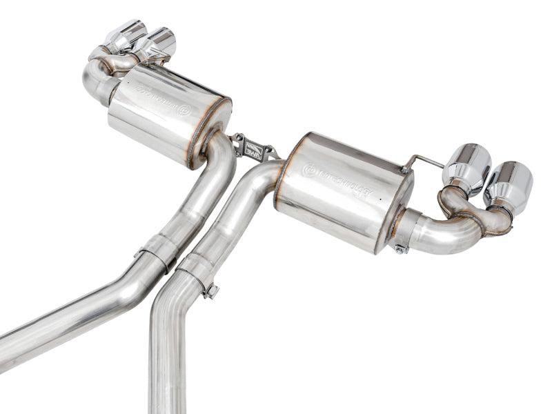 AWE Tuning 2019+ BMW M340i (G20) Non-Resonated Touring Edition Exhaust - Quad Chrome Silver Tips AWE Tuning Catback  AXOPROS