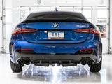 AWE Tuning 2019+ BMW M340i (G20) Non-Resonated Touring Edition Exhaust - Quad Diamond Black Tips AWE Tuning Catback  AXOPROS