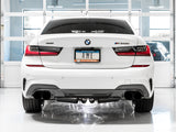 AWE Tuning 2019+ BMW M340i (G20) Non-Resonated Touring Edition Exhaust - Quad Diamond Black Tips AWE Tuning Catback  AXOPROS