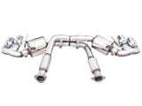 AWE Tuning 2020 Chevrolet Corvette (C8) Touring Edition Exhaust - Quad Chrome Silver Tips AWE Tuning Catback  AXOPROS