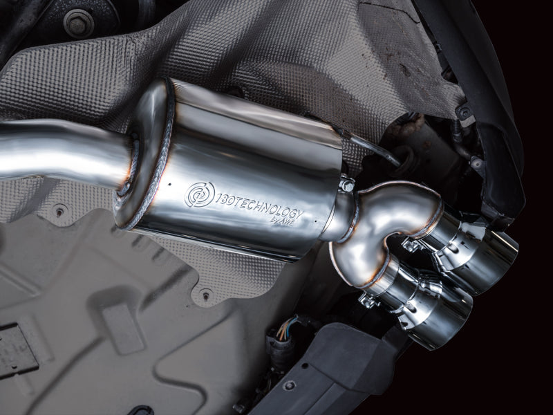 AWE Tuning 2020+ Ford Explorer ST Touring Edition Exhaust w/ Chrome Silver Tips AWE Tuning Catback  AXOPROS