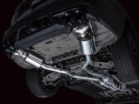 AWE Tuning 2020+ Ford Explorer ST Touring Edition Exhaust w/ Diamond Black Tips AWE Tuning Catback  AXOPROS
