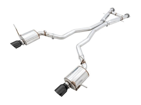 AWE Tuning 2020 Jeep Grand Cherokee SRT Touring Edition Exhaust - Diamond Black Tips AWE Tuning Catback  AXOPROS