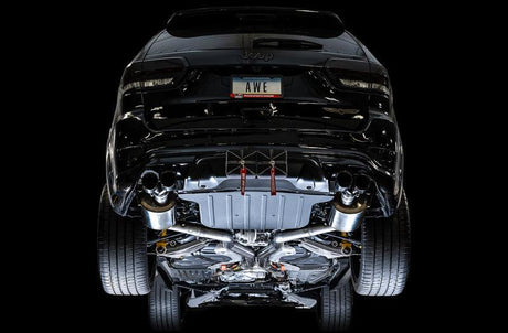 AWE Tuning 2020 Jeep Grand Cherokee SRT/Trackhawk Touring Edition Exhaust - Use w/Stock Tips AWE Tuning Catback  AXOPROS