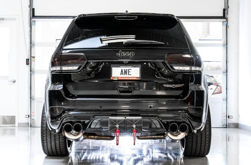 AWE Tuning 2020 Jeep Grand Cherokee SRT/Trackhawk Touring Edition Exhaust - Use w/Stock Tips AWE Tuning Catback  AXOPROS