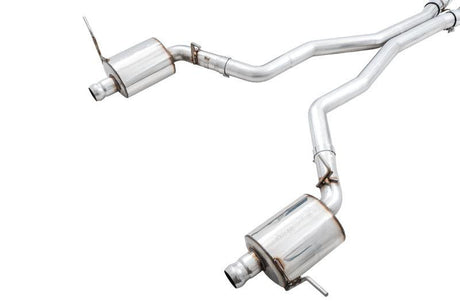 AWE Tuning 2020 Jeep Grand Cherokee SRT/Trackhawk Touring Edition Exhaust - Use w/Stock Tips AWE Tuning Catback  AXOPROS