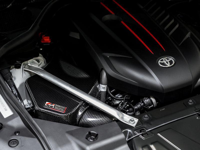 AWE Tuning 2020+ Toyota GR Supra S-FLO Carbon Intake Lid AWE Tuning Cold Air Intakes  AXOPROS