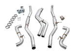 AWE Tuning 2020 Toyota Supra A90 Track Edition Exhaust - 5in Chrome Silver Tips AWE Tuning Catback  AXOPROS